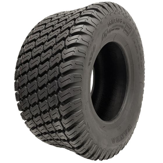16x7,50-8 ruohonleikkurin rengas, 4-kerroksinen, monikäyttöinen nurmikkoon, Wanda P332, E-merkitty, tieliikennekelpoinen
