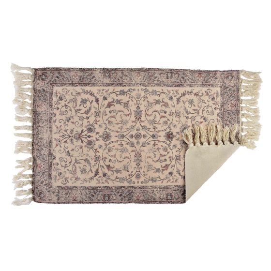 Matto polyesteri-puuvilla ORIENT 90x60 cm luonnonvärit 1 kpl