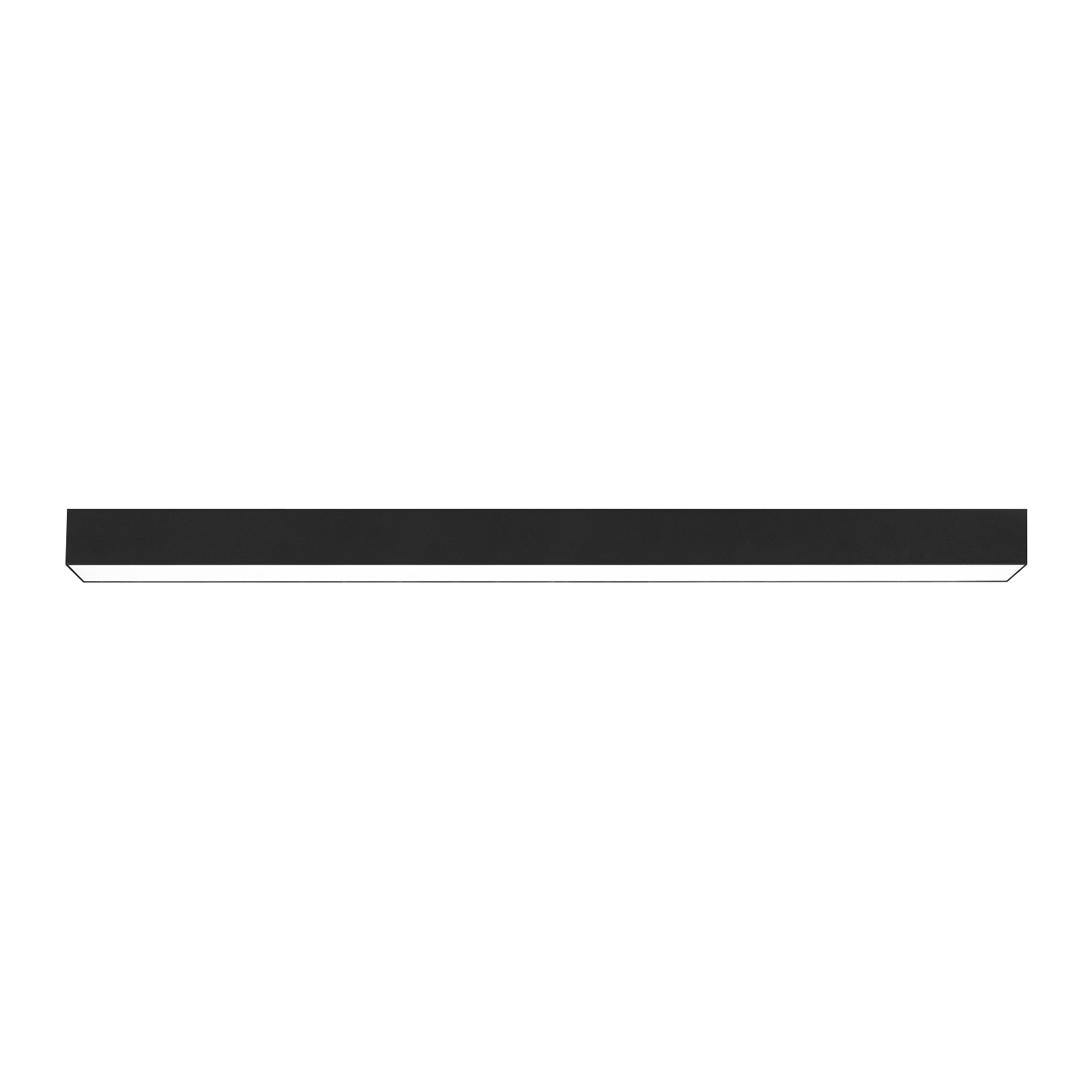 NETTLIFE moderni musta, LED-kattovalaisin, 107 cm, pitkä himmennettäväKaukosäätimellä 32W paneelipöytävalaisinKeittiöön ja, makuuhuoneeseen