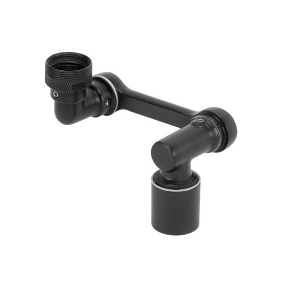 REA Kääntyvä hana-adapteri COLT 140 musta, 14X2,5X4,5CM