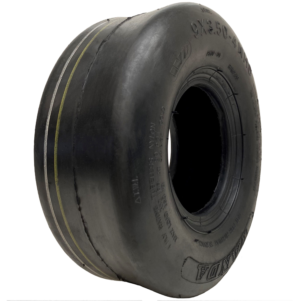 9x3.50-4-slick-rengas, 9x3.50-4-sileä rengas, ruohonleikkuriin – nurmikonhoito – Wanda P607
