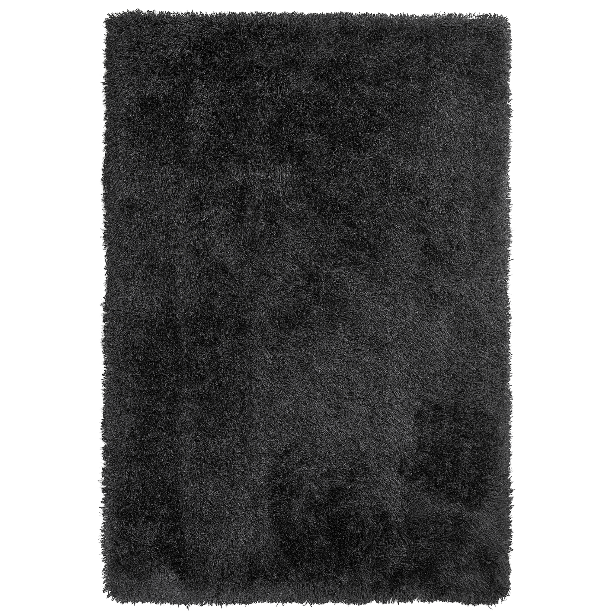 Korkeanukkainen matto CIDE Musta 160 x 230 cm