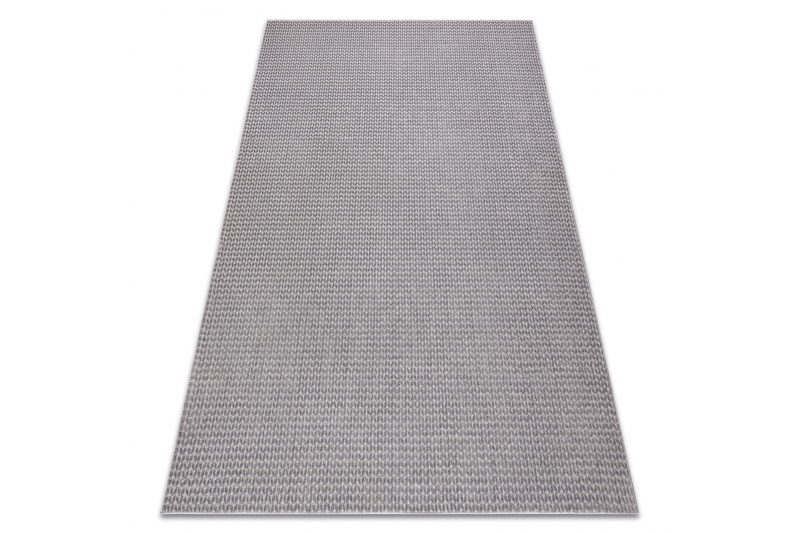 Matto AURA E9787 harmaa - Kalanruotokuvio, chevron rakenteellinen, moderni 140x190 cm