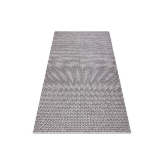 Matto AURA E9787 harmaa - Kalanruotokuvio, chevron rakenteellinen, moderni 140x190 cm