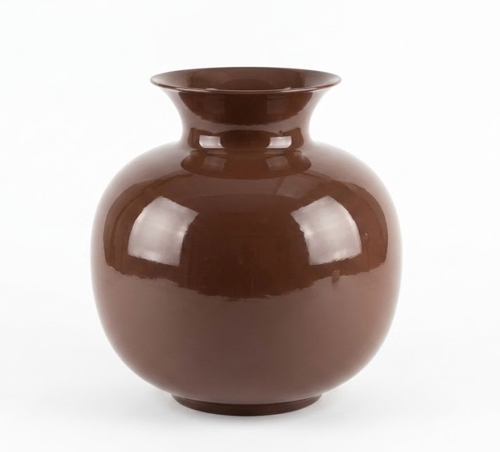 Maljakko metalli MONDEX ROGER 18,5x29x34 cm suklaa 1 kpl