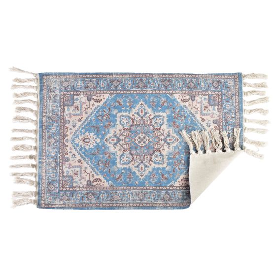 Matto polyesteri-puuvilla ORIENT 90x60 cm luonnonsävyt 1 kpl