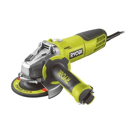 Ryobi RAG950-125S -Kulmahiomakone 125 mm 950 W Laukussa