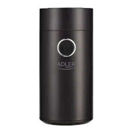 Adler | Kahvimylly | AD4446bs | 150 W | 75 g kahvipapukapasiteetti | Kannen turvakytkin | Musta