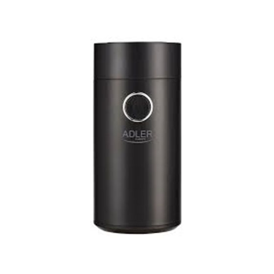Adler | Kahvimylly | AD4446bs | 150 W | 75 g kahvipapukapasiteetti | Kannen turvakytkin | Musta