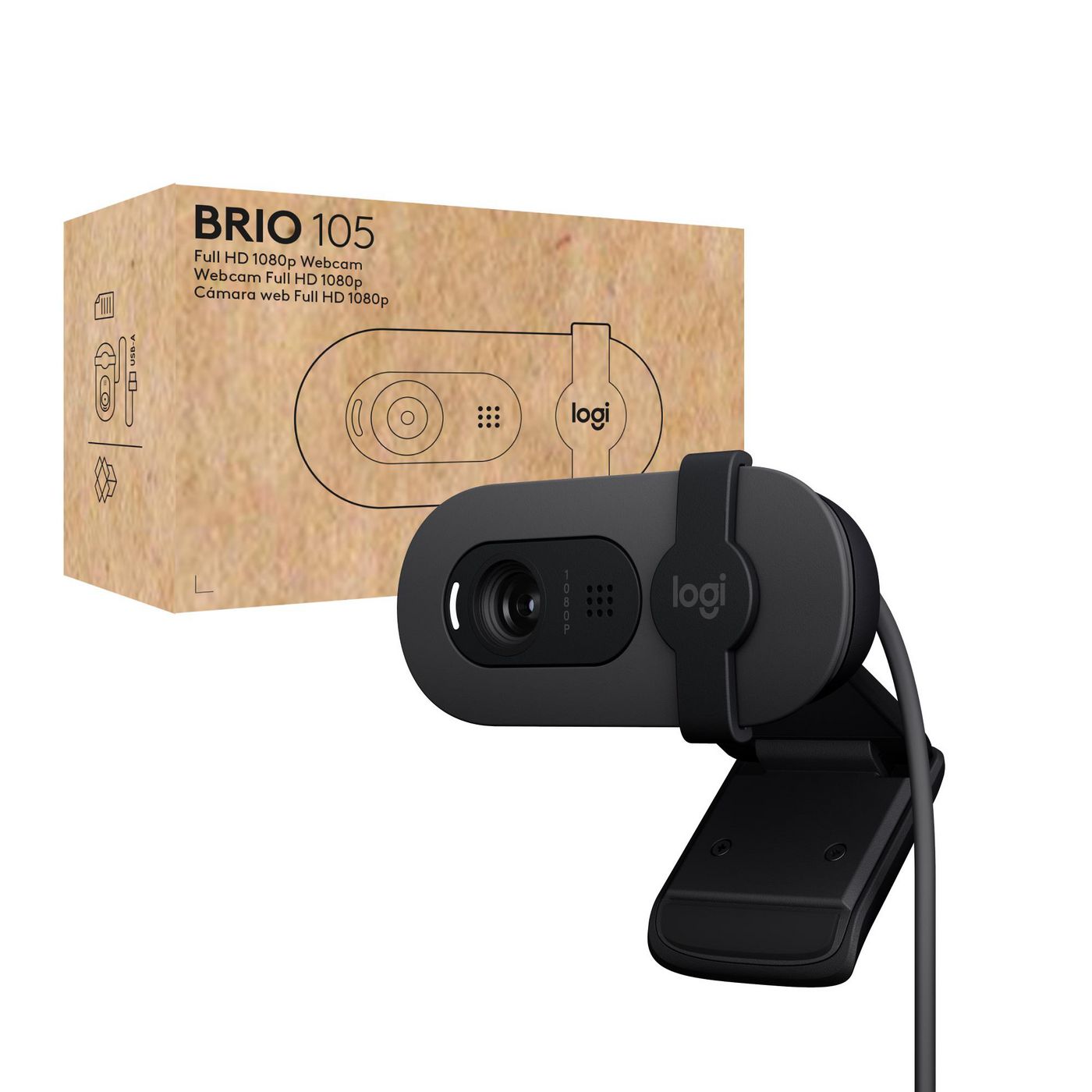 Logitech Brio 105 Full HD -webkamera