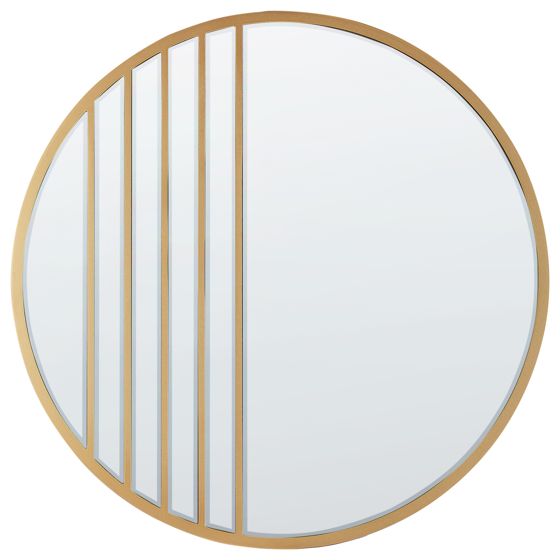 Seinäpeili COUST 80 cm 80 cm Kulta