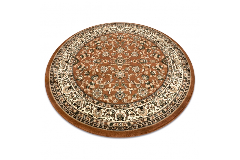 Matto ROYAL ADR pyöreä suunnittelu 1745 ruskea pyöreä 150 cm