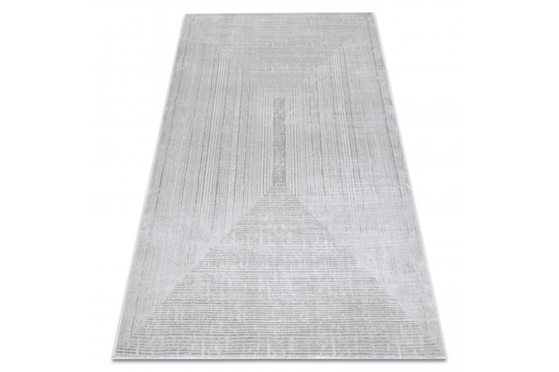 Matto BALANCE 8788 harmaa - Geometrinen, rakenteellinen, glamour