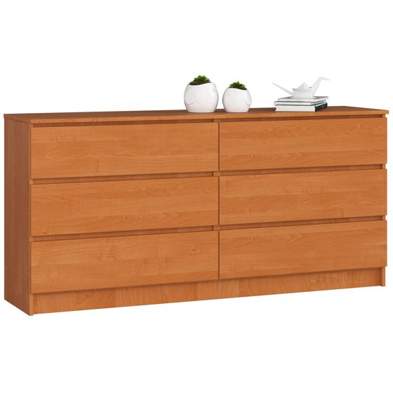 Akord Senkki 6 Laatikkoa Leppä 160x40x77