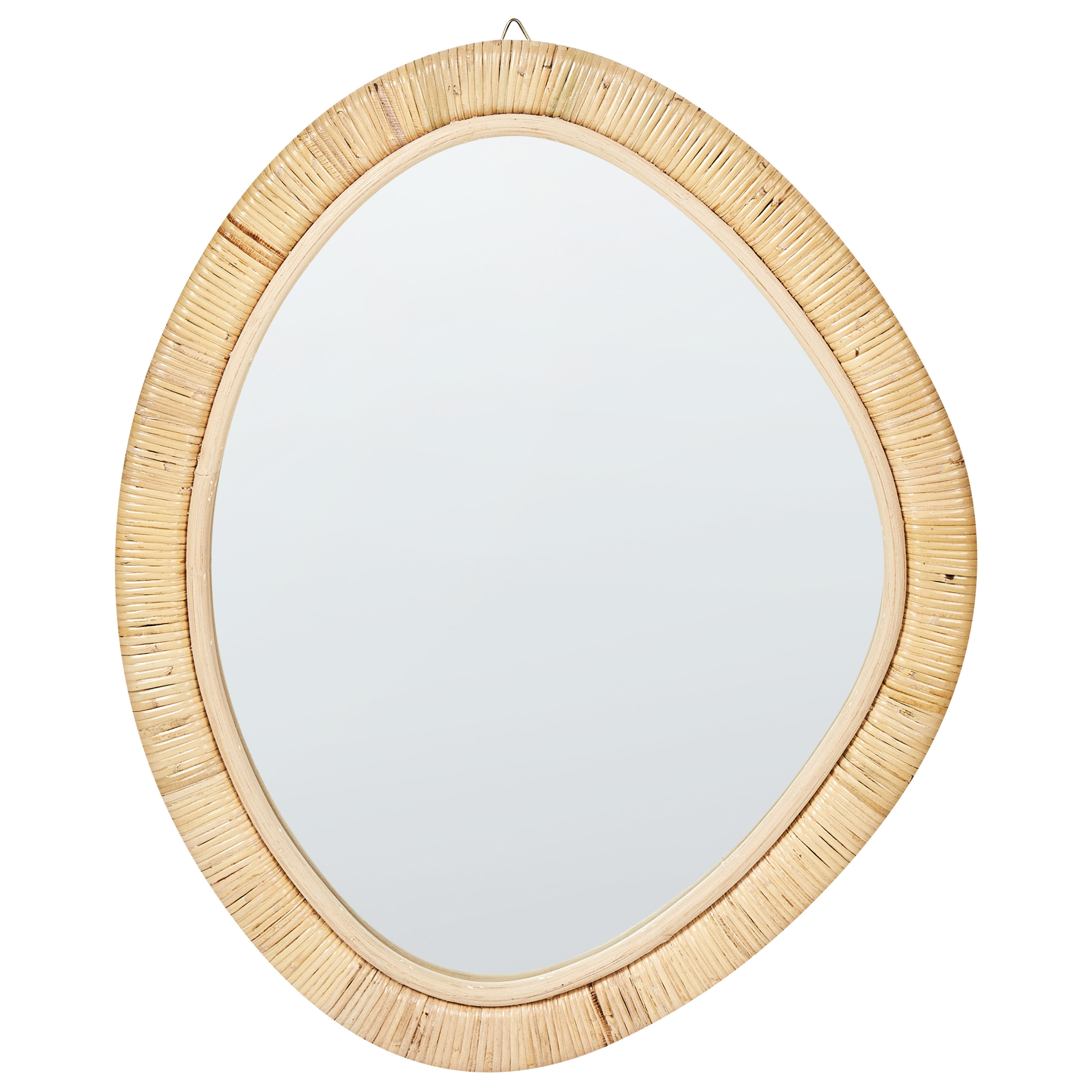 Seinäpeili ZAATARI 50 cm 60 cm rottinki Luonnonväri