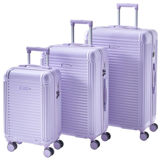 Matkalaukkusetti kovapintainen 3 kpl MYNTIS Violetti