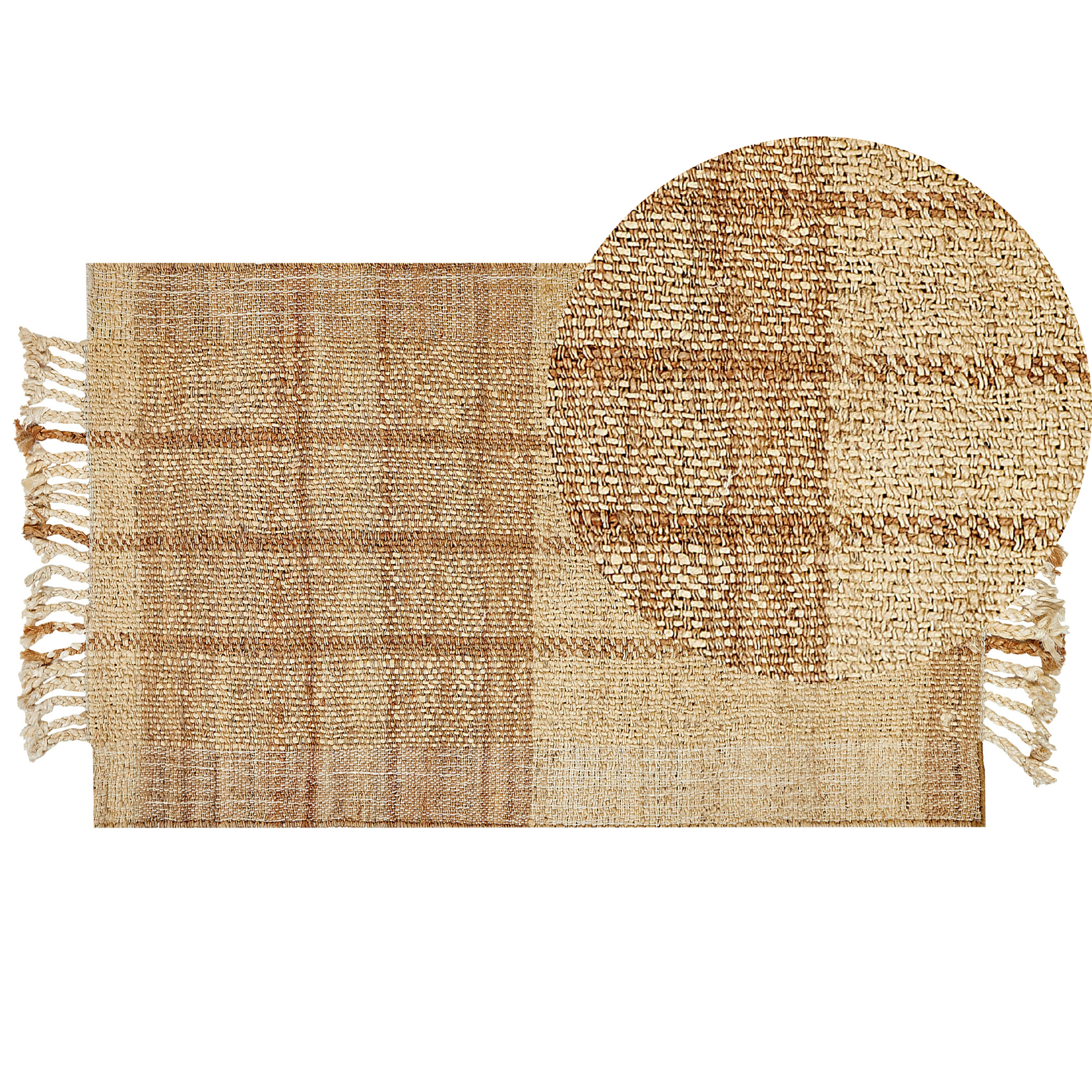 Matto KARKIN Beige 80 x 150 cm Juutti