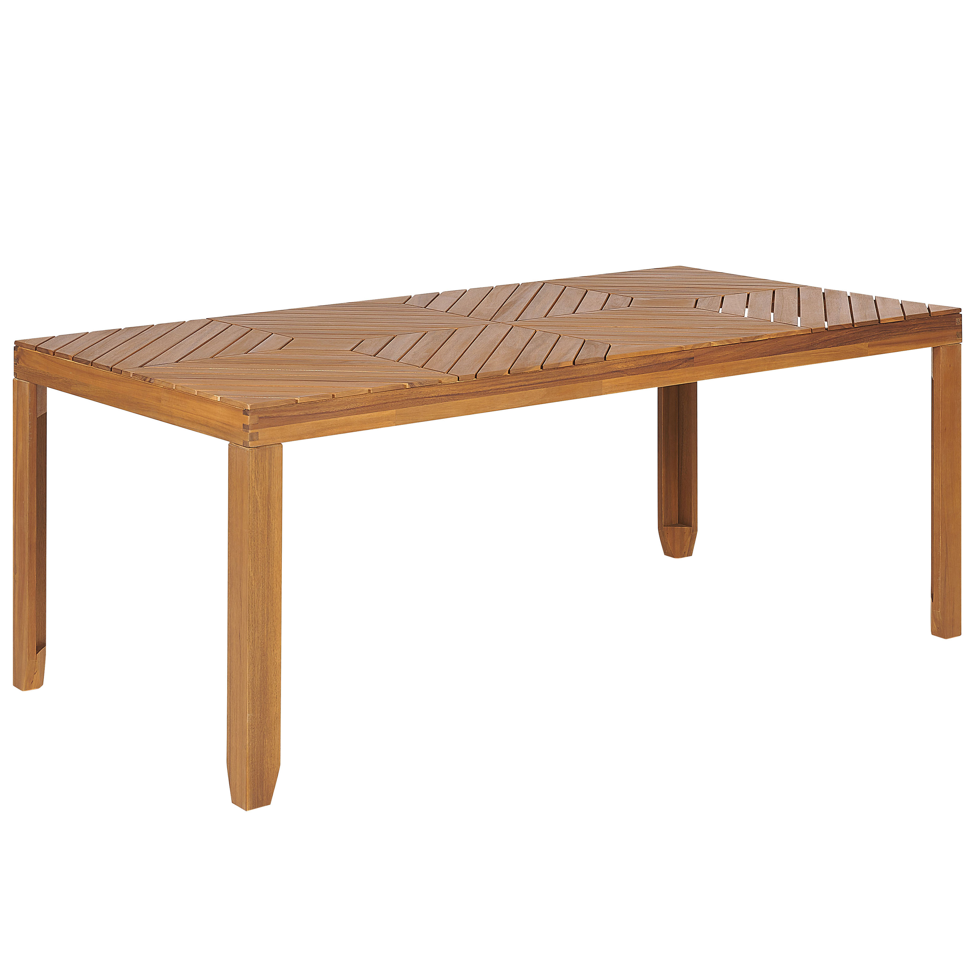 Puutarhapöytä BARATTI 180 cm 90 cm Akaasia Ruskea