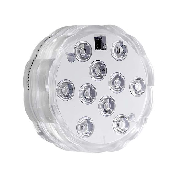 Vedenkestävä RGB-koristelamppu 5 W, kaukosäädin uima-altaalle ja akvaariolle