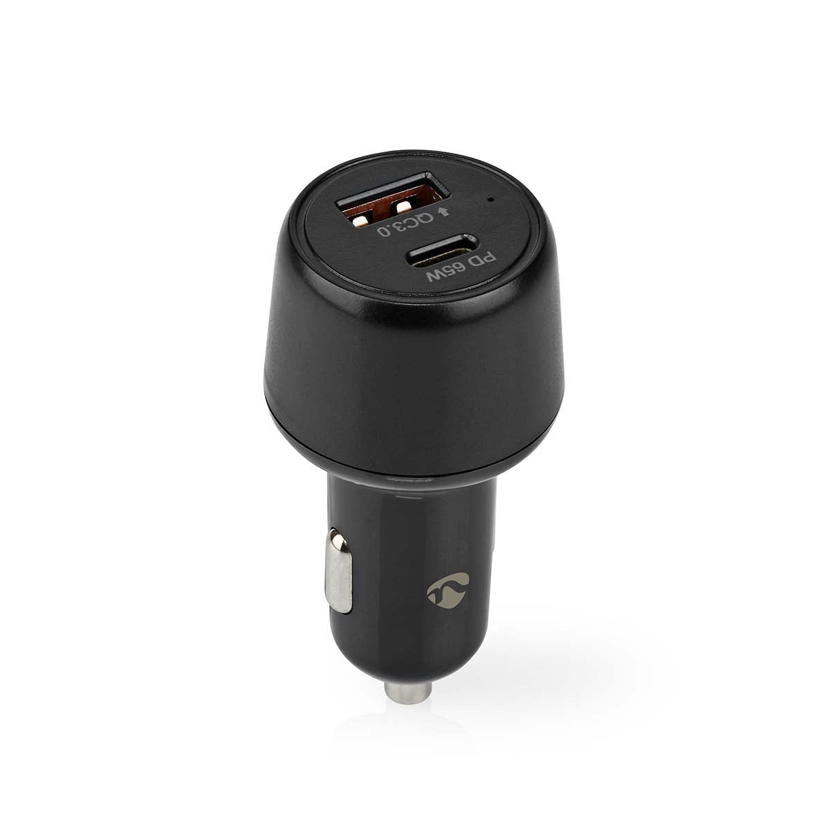 65 W USB-C autolaturi kahdella portilla ja pikalatauksella