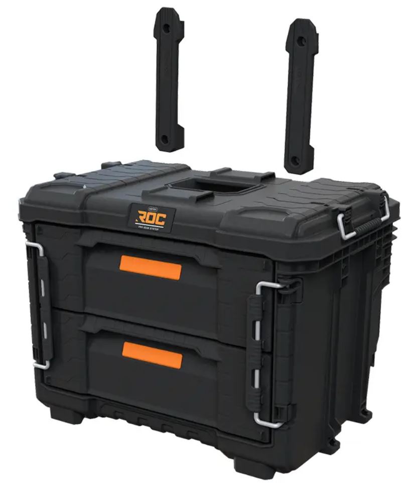Keter ROC Pro Gear 2.0 -Vetolaatikosto 2 syvää laatikkoa