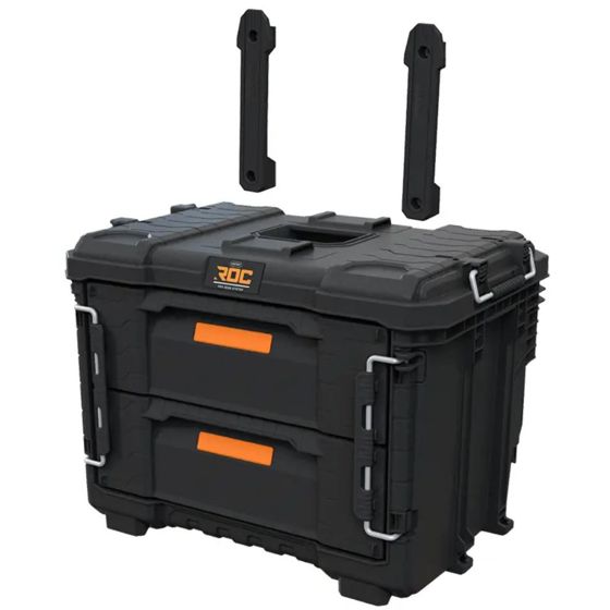Keter ROC Pro Gear 2.0 -Vetolaatikosto 2 syvää laatikkoa