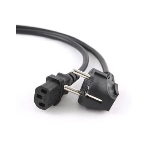 Cablexpert | PC-186-VDE | Virtakaapeli | Virta IEC 60320 C13 | Virta CEE 7/7 | 1,8 m | Musta | Musta