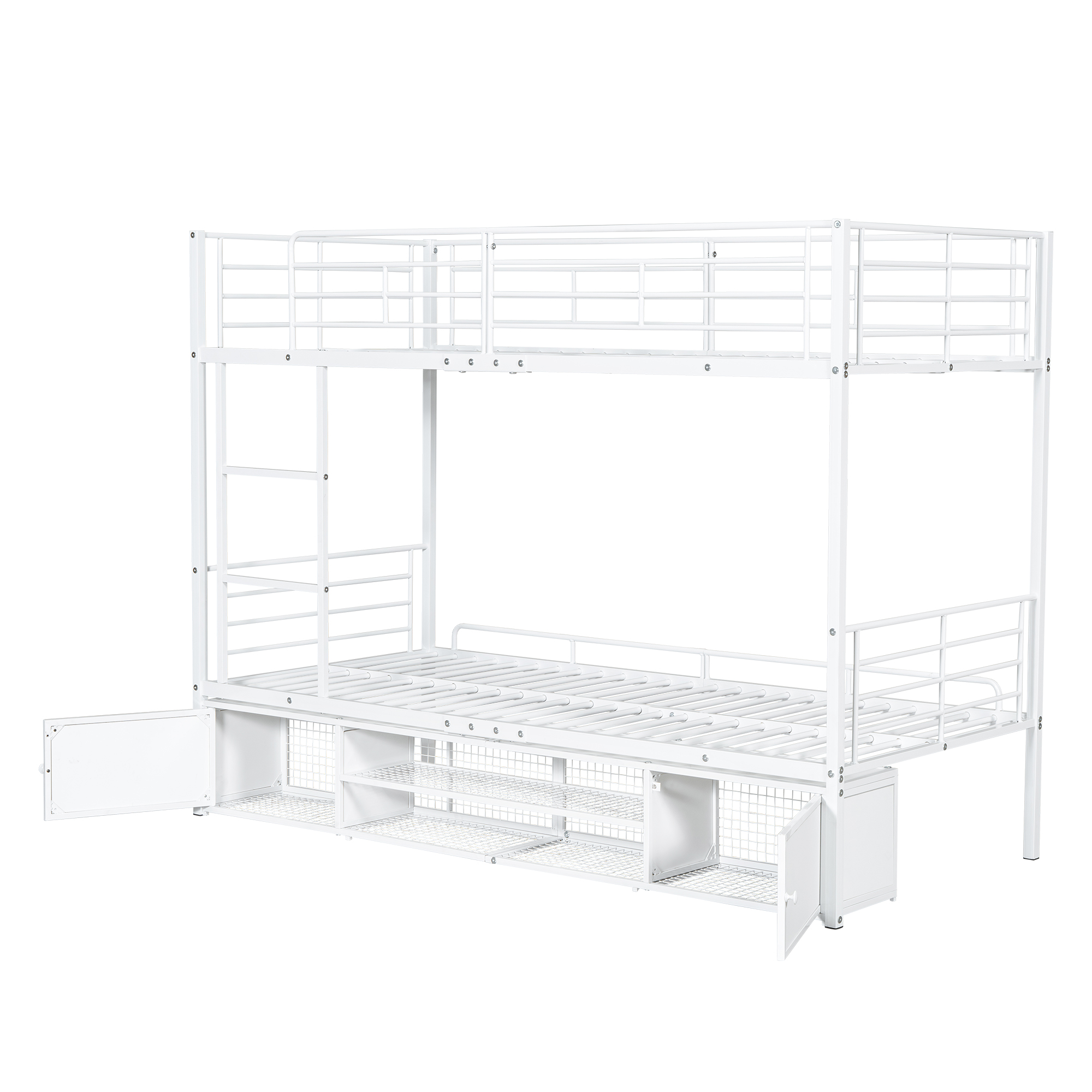 Kerrossänky 90x200 cm pienellä säilytyskaapilla