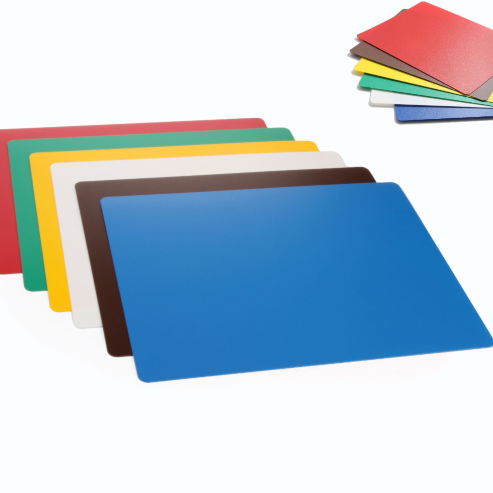 Joustavat HACCP-leikkuualustat 6 kpl - Hendi 826300