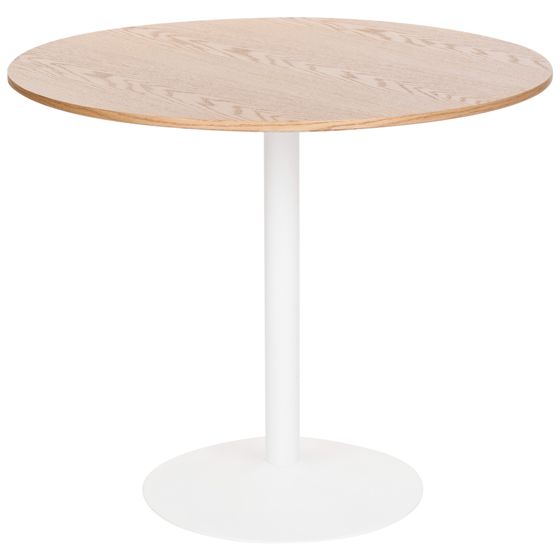 Ruokapöytä TINO Vaalea tammiviilu 90 cm 90 cm