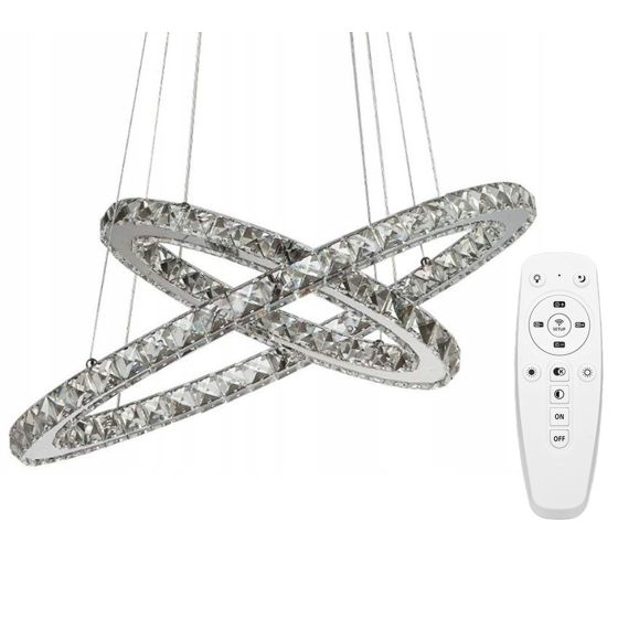 TOOLIGHT riippuva kattovalaisin APP418-CP RINGI harmaa, 49,5x49,5x49,5cm