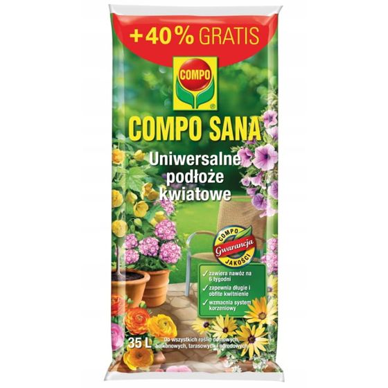 Universaali kukkasubstraatti 35l Talo- ja parvekekasveille