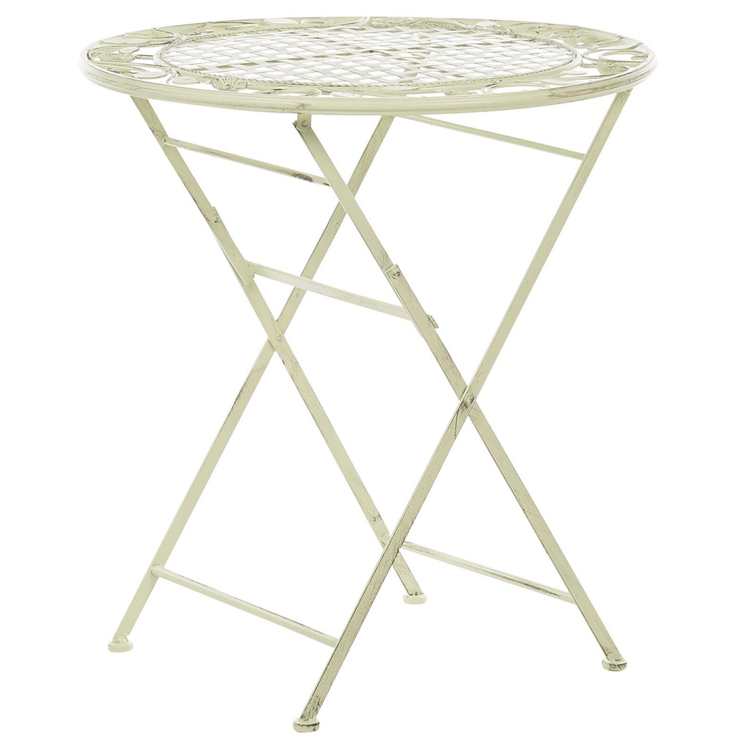 Bistropöytä BIVIO 70 cm 70 cm metalli Vaaleanvihreä