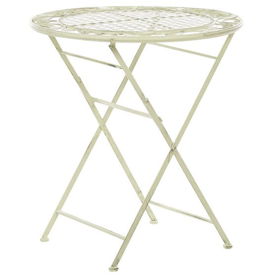 Bistropöytä BIVIO 70 cm 70 cm metalli Vaaleanvihreä