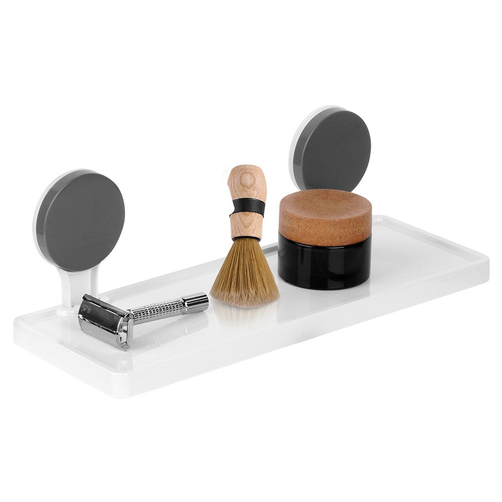 Suihkuhylly imukupeilla 32x11,5x12 cm