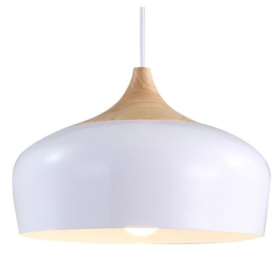 TOOLIGHT riippuva kattovalaisin APP183-1CP BARI valkoinen, 35x35x29cm