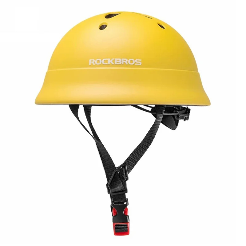 Lasten pyöräilykypärä iskua vaimentavalla teknologialla - Keltainen