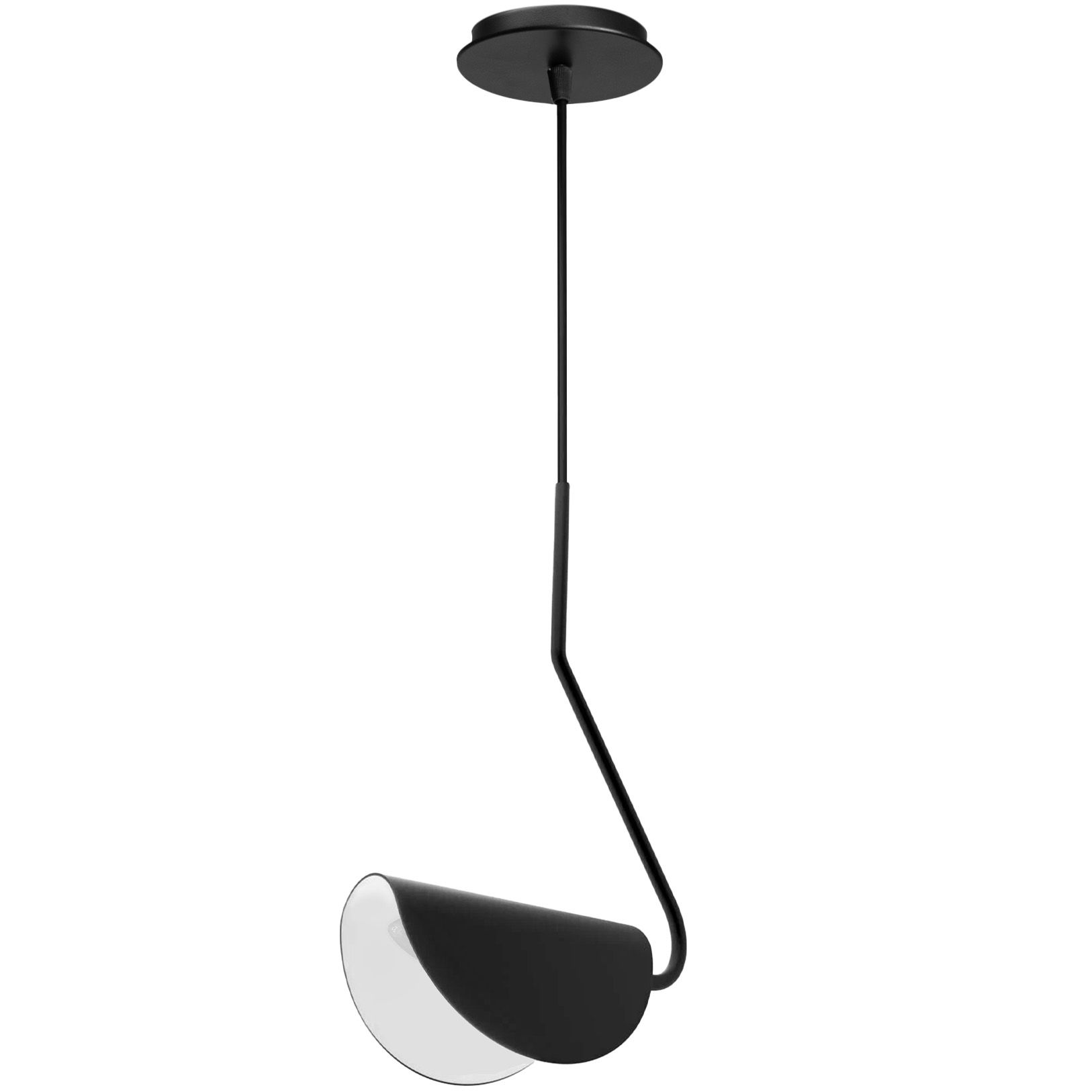 TOOLIGHT riippuva kattovalaisin APP1263-1CP musta, 18x50x18cm
