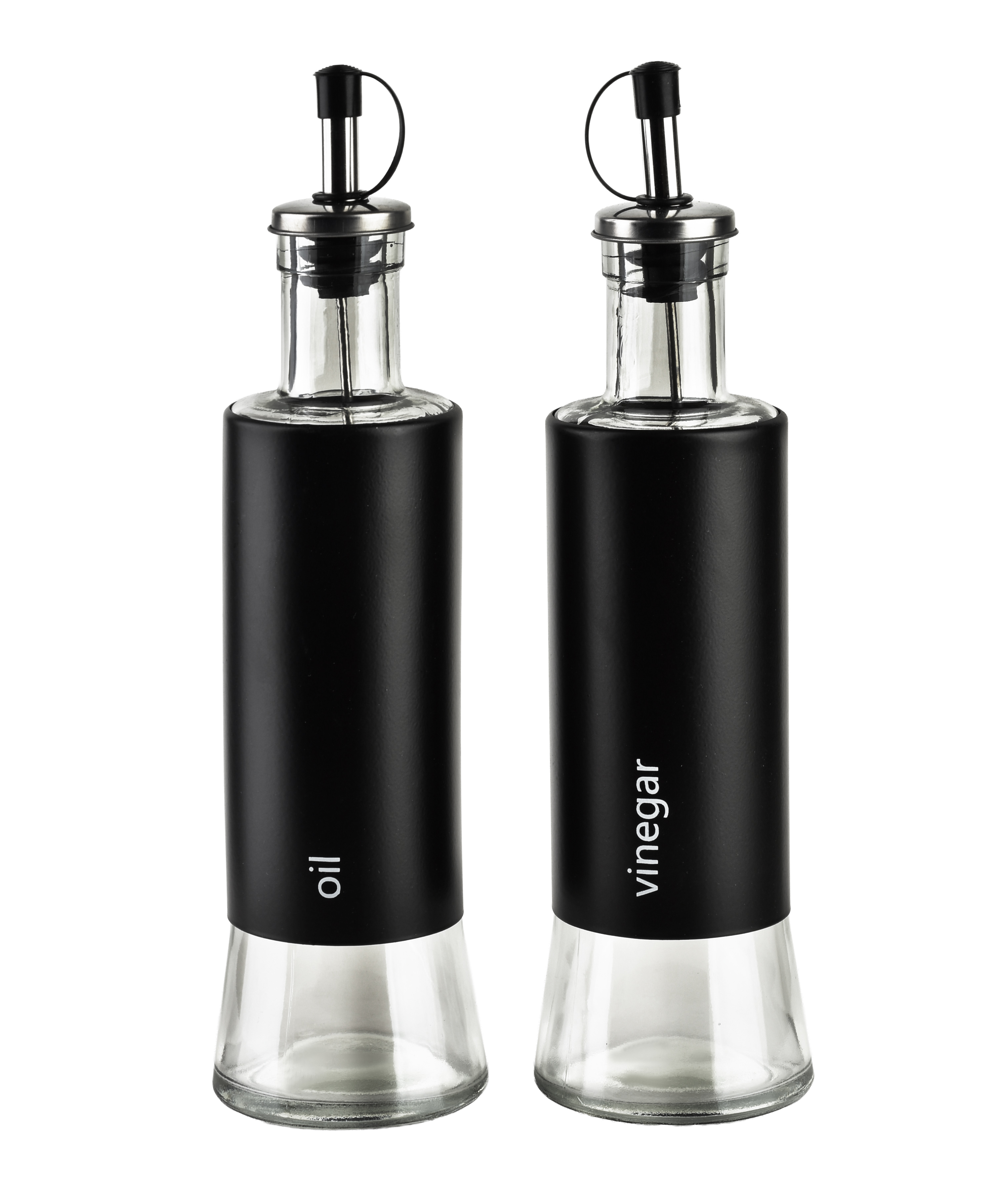 Öljy- ja etikkasetti lasi MODERN KITCHEN 300 ml 6,5x24 cm kirkas 2 kpl