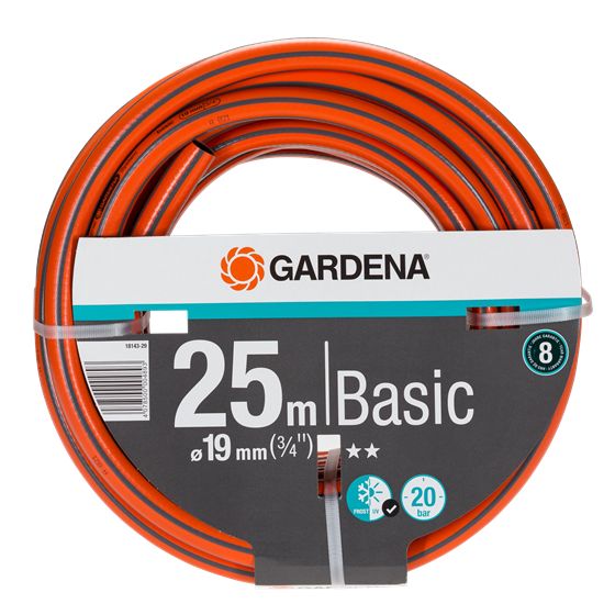Husqvarna Gardena Basic 3/4" Puutarhaletku, 25 Metriä 18143-29 20 Baaria Universal!