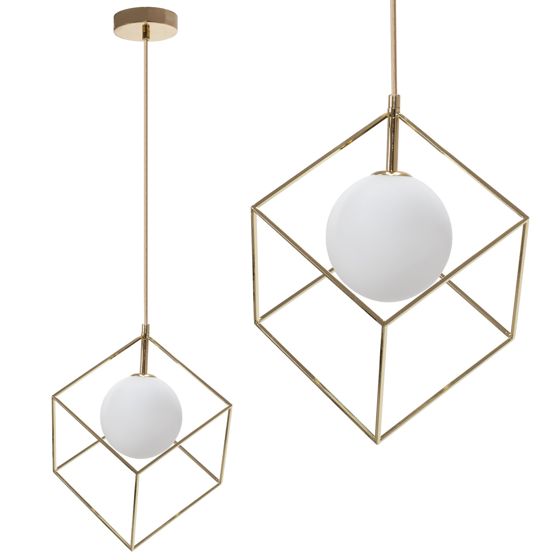 TOOLIGHT riippuvalaisin APP1210-1CP Kulta, 31x31x32cm