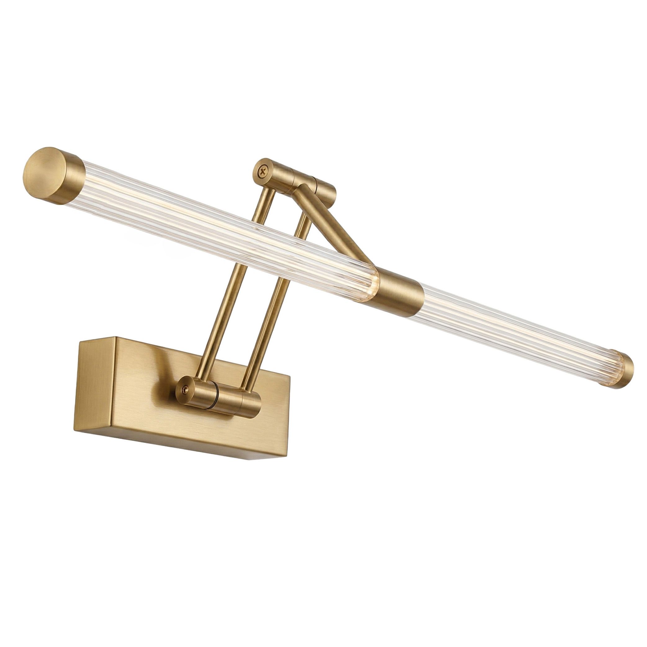 TOOLIGHT seinävalaisin APP1900-1W harjattu kulta, 60x8, 5x6cm