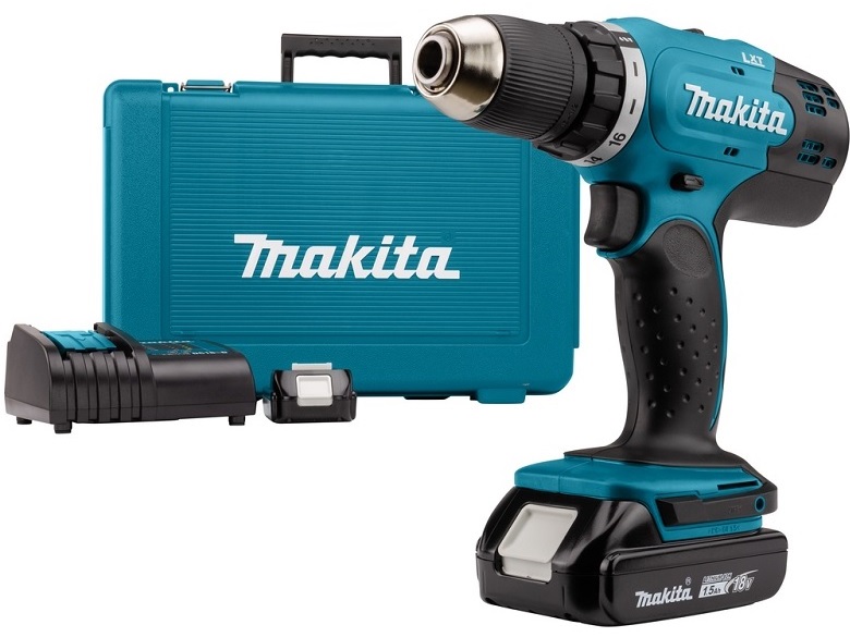 Makita DDF453SYE LXT 18V -Akkuporakone 2x 1,5 Ah