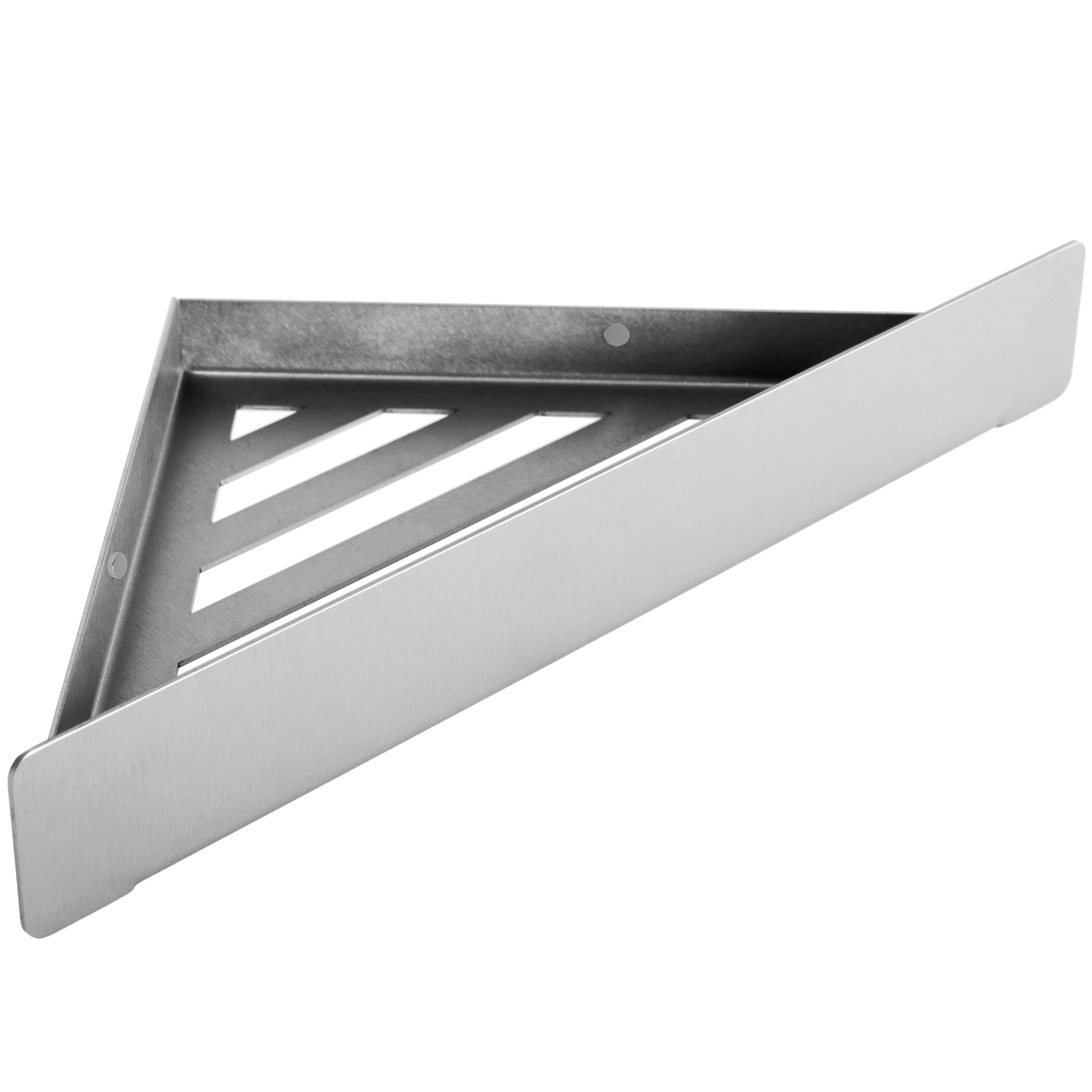 REA kylpyhuonehylly SF07 harjattu teräs, 28,5X14,5X4CM