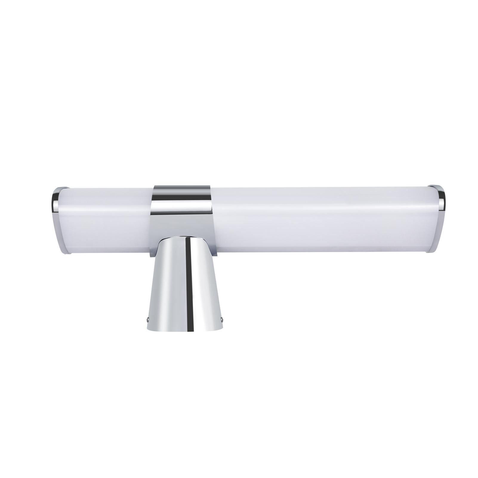 NETTLIFE LED-kylpyhuoneen, seinävalaisin, LED-kylpyhuoneen, peilivalaisin - moderniKromi 6W, 30CM vedenpitävä, IP44 neutraaliValkoinen 4000K
