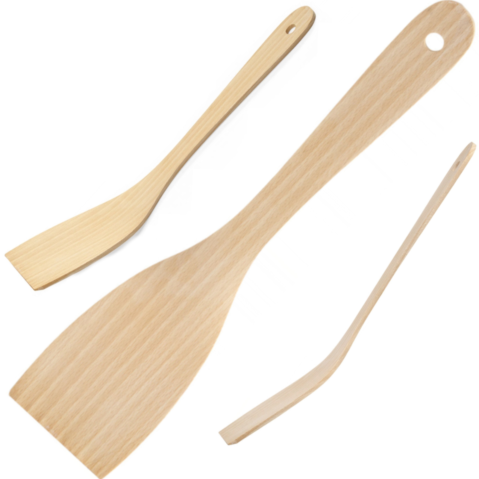 Taivutettu pyökistä valmistettu lasta 320 x 70 mm 2 kpl - Hendi 525159