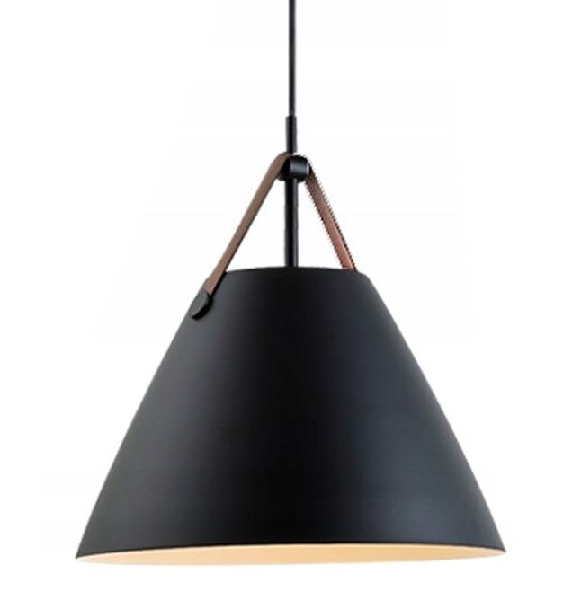 TOOLIGHT riippuva kattovalaisin APP156-1CP BUFFO musta, 70x27x105cm