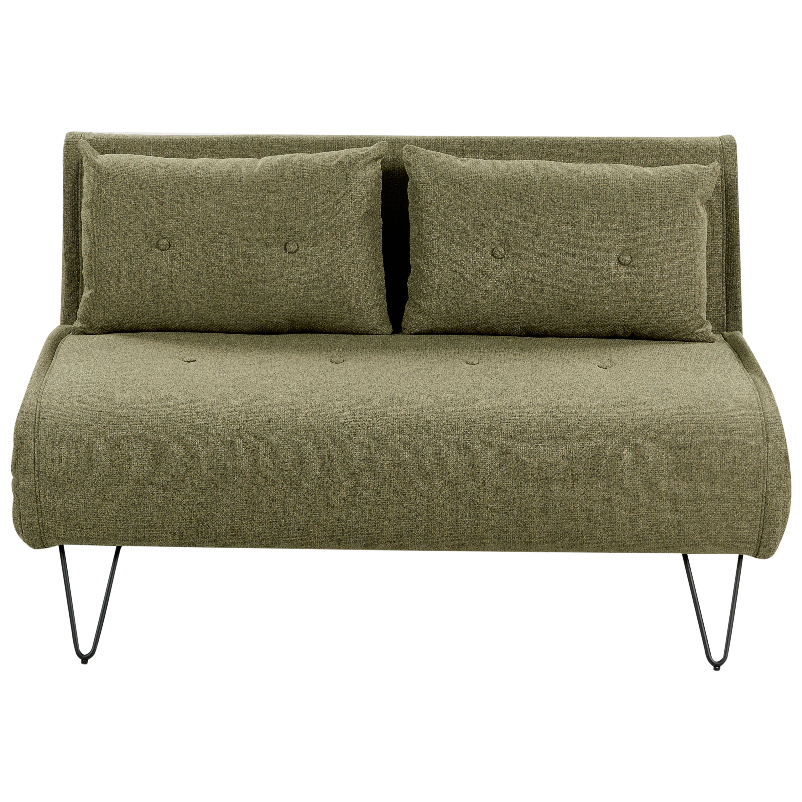 Vuodesohva 2-istuttava VESTFOLD kangas Oliivinvihreä