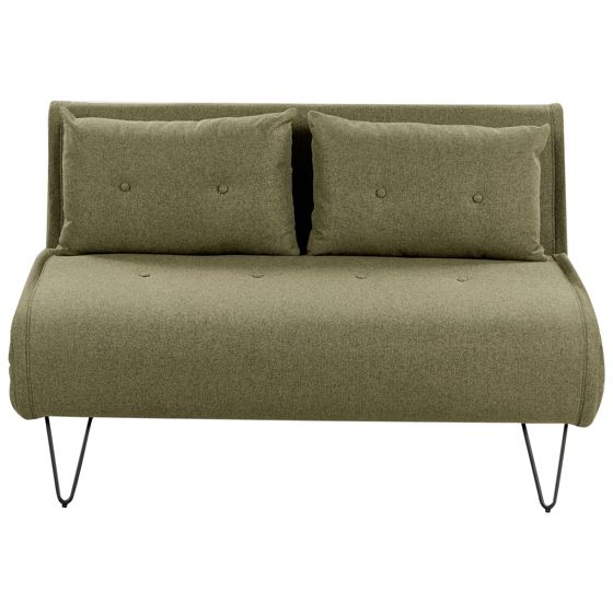 Vuodesohva 2-istuttava VESTFOLD kangas Oliivinvihreä