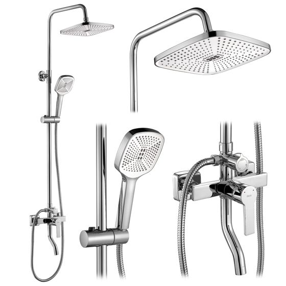 REA suihkusetti MY2021-77C ARGUS kromi, 150X43,5X144CM